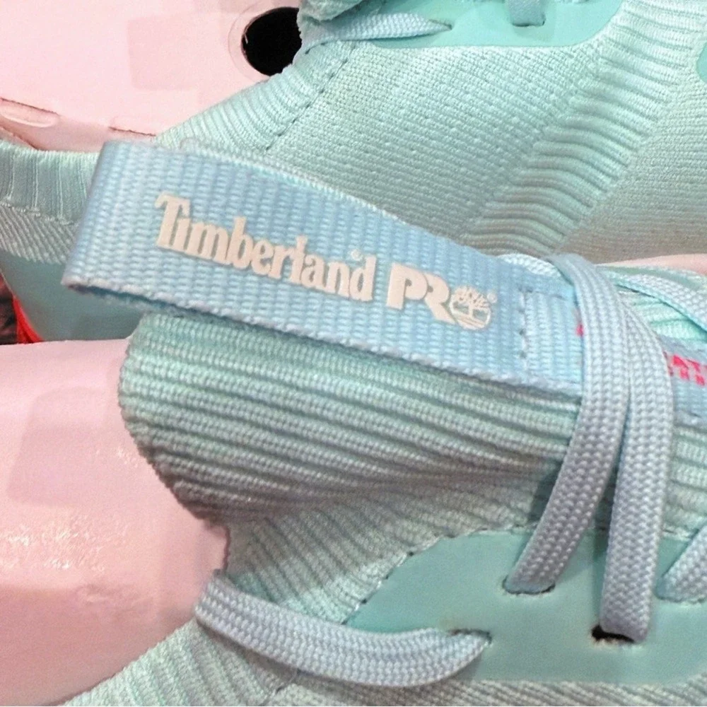 Timberland PRO‎ Setra Knit Composite Safety Toe Slip On Shoes Womens Size 7 NIB